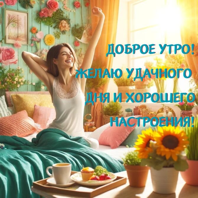 Прикольные картинки Доброе утро 👍 😄