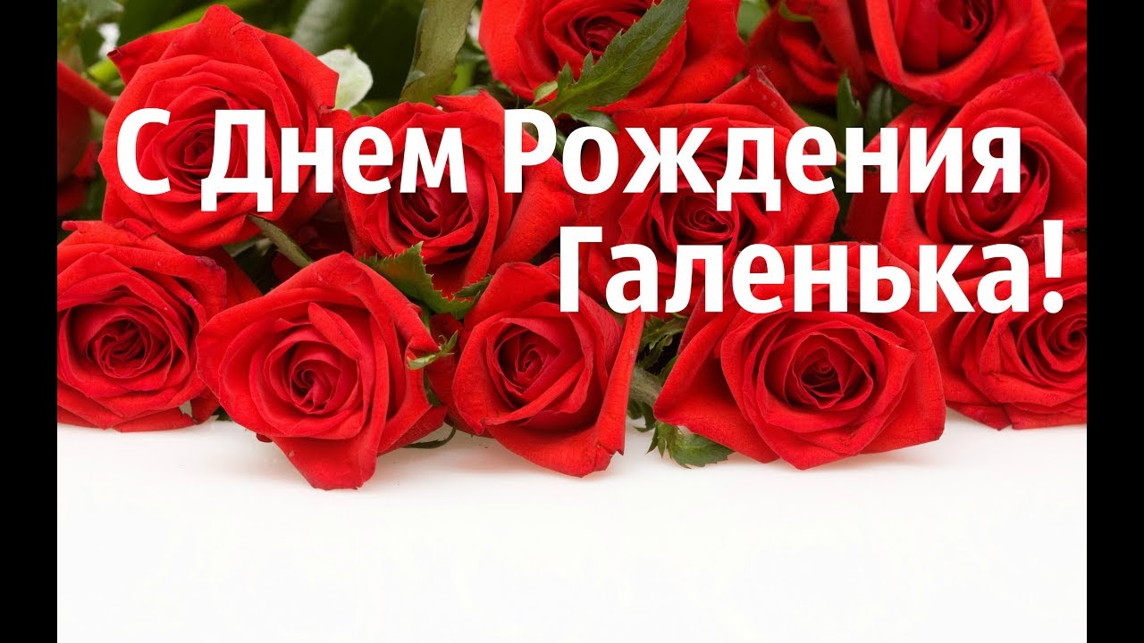 Поздравления с Днем рождения Галине Юрьевне