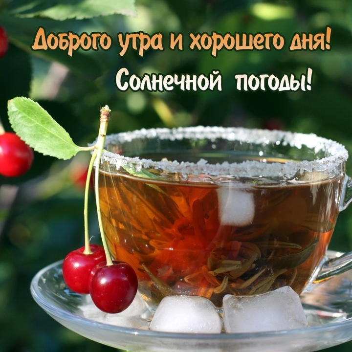 Гифки Доброе утро. ☕ Анимированные