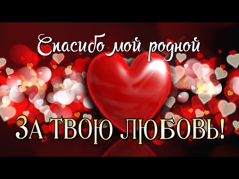 Спасибо Любимый За Все Что Ты Делаешь