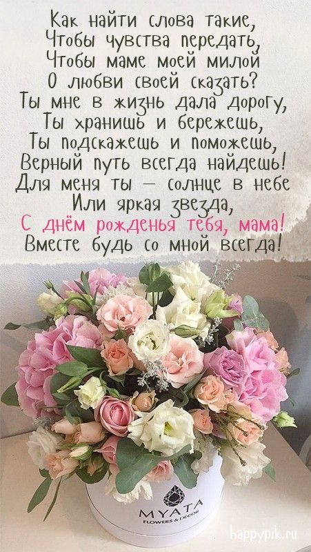 Открытки с Днем Рождения Маме