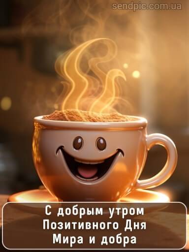 Доброе утро! Кофе будешь? ☕ Твой утренний кофе