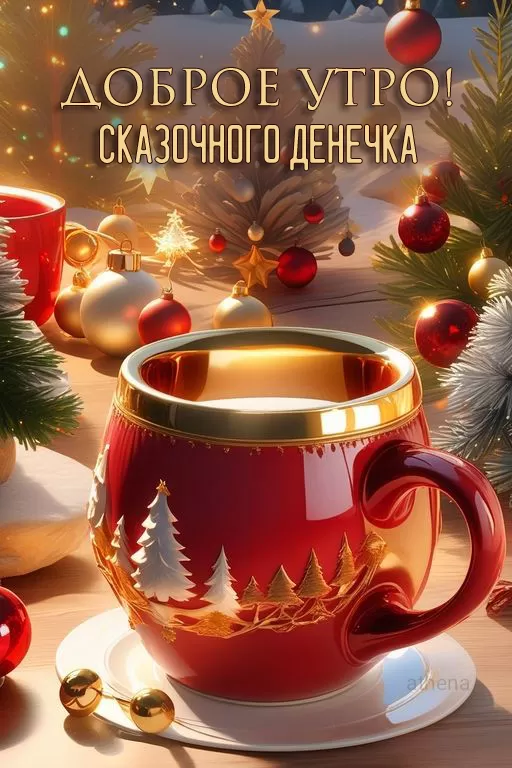 Необычные картинки С добрым утром 💌✨☕ 