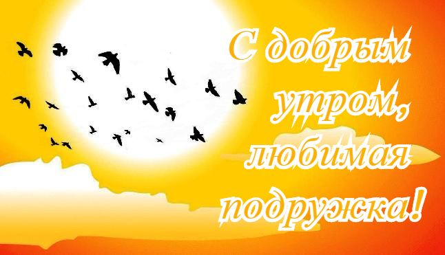 доброе утро