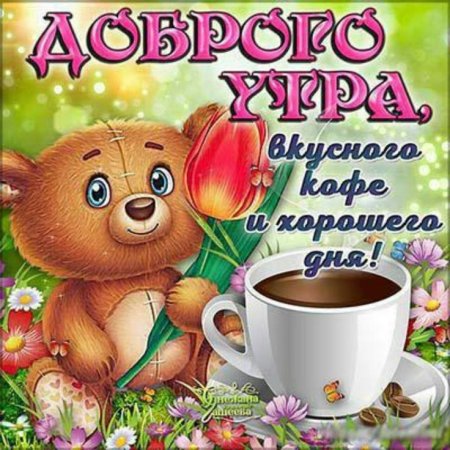 Красивые картинки Доброе утро ☀️☕ | Счастливые картинки