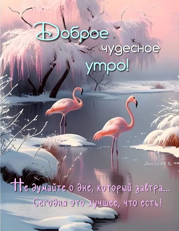 Желаю чудесного утра открытка