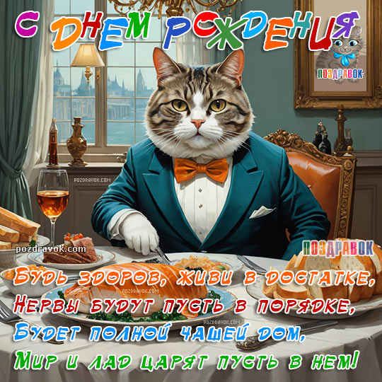 Открытки с днем рождения мужчине! 🎁 50+ открыток для него