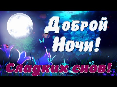 Красивые открытки и желания спокойной ночи: видео и картинки