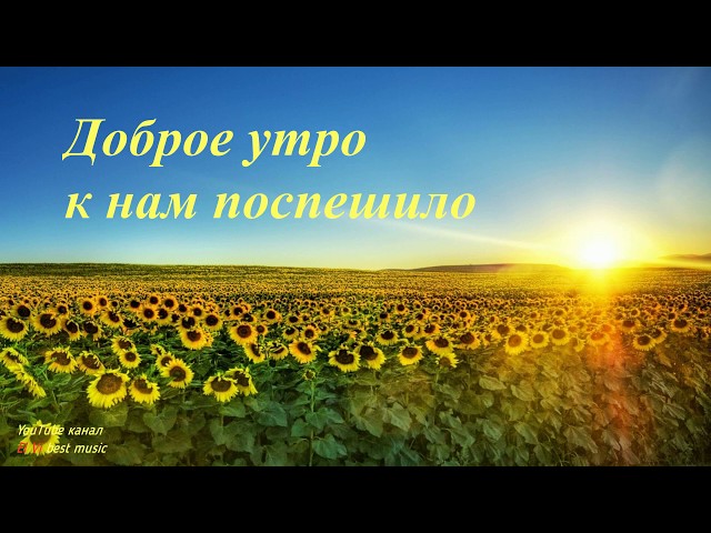 Доброе утро!!!