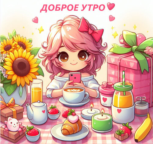 Доброе утро любимая 