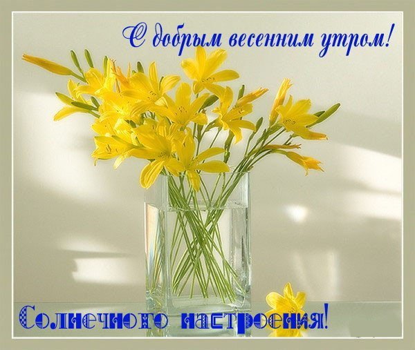 🌞☕Самого доброго весеннего утра!💗Благословенного дня