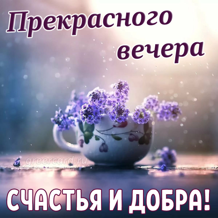 😃 Доброго весеннего вечера