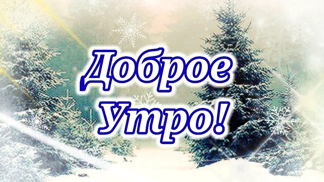 🎅 С ДОБРЫМ УТРОМ, ДРУЗЬЯ! 🎅 С морозным утром декабря, Я шлю