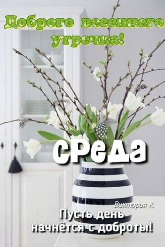 Доброе утро среды