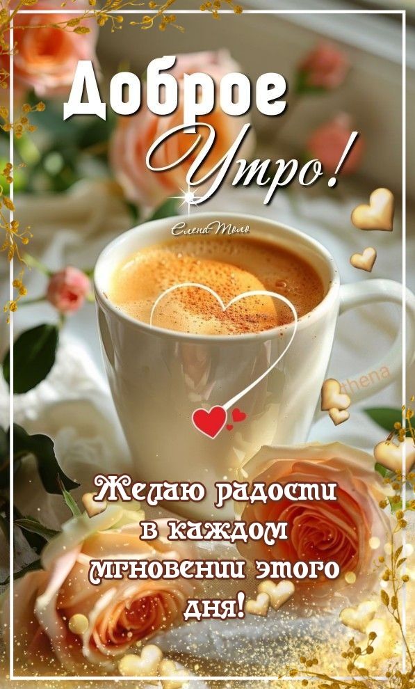 ДОБРОЕ УТРО 🌹 С Добрым Утром и Хорошим