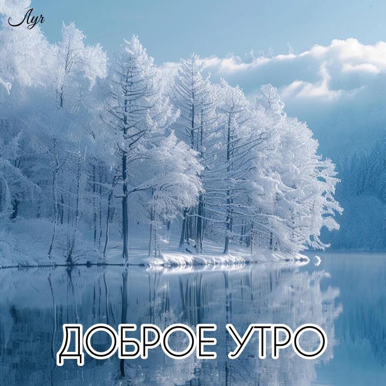 Открытка, картинка, красивая природа, доброе утро поделиться