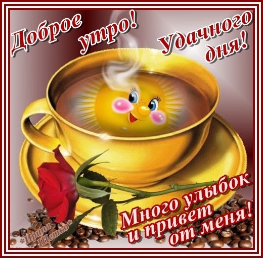 С Добрым Утром! ☕🌹Красивейшие Пожелания Доброго Утра и